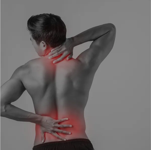Joint degeneration and inflammation in the neck