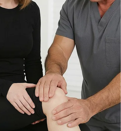 Chiropractic spinal adjustment for hip joint alignment in Duluth GA