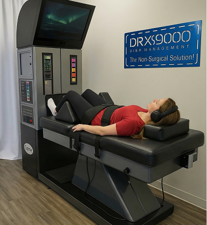 DRX 9000 비수술 척추 감압 치료 장비 - 둘루스 디스크탈출증 비수술치료