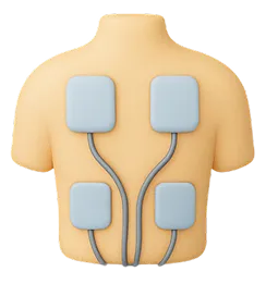Electrical muscle stimulation therapy for auto injury recovery and chronic pain relief